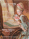 Jean Lowe, Auction Poster (Love Letters)