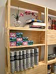 Jean Lowe, Detail of Large Bookcase 2
