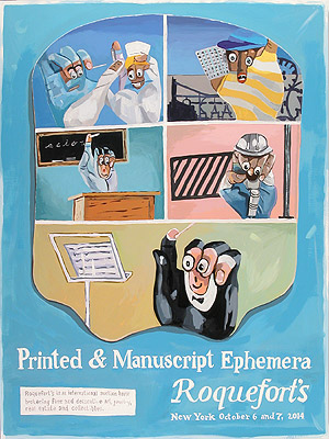 Auction Poster (Printed and Manuscript Americana)