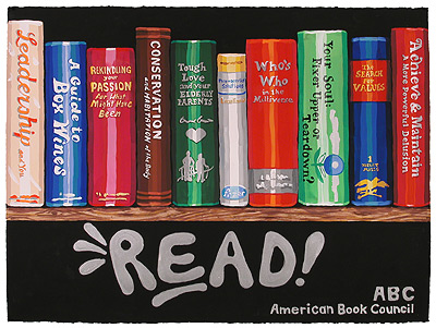 Read! American Book Council Poster
