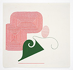 Jessica Rosner, Ruled Unruled with Green Shape