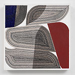 Jessica Rosner, Line Element: Red Gouache