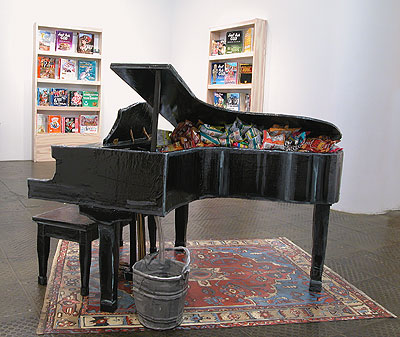 Partial installation view of <i>The Loneliness Clinic</i>, Office