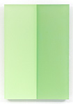 Michelle Benoit, Laminae, behind faux velvet: Ninigret Green