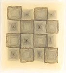 Maureen McQuillan, Double-sided Drawing (Pyramid Grid)