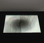 Maureen McQuillan, Lightbox Drawing (Double Spiral/CC)