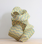 Austin Ballard, Clenched Palm (Canary and Cadmium Flow) 2nd view