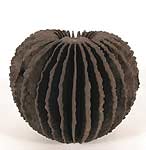 Ursula Morley Price, Flat Pom Form, Matte Crackle Brown