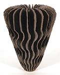 Ursula Morley Price, Brown Matte Crackle Glaze Tower