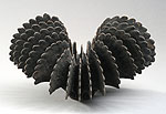 Ursula Morley Price, Bronze/Black Fountain Plume Form