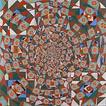 Laura Watt, Mandala Crossed #1