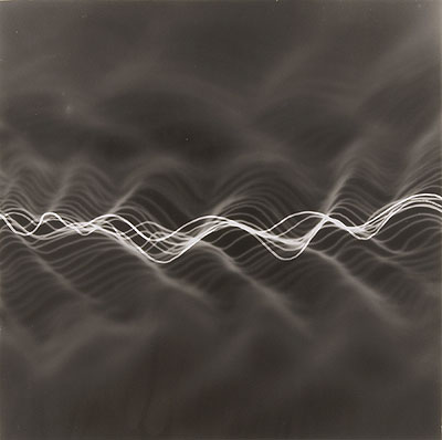 Untitled Photogram (Wave) 