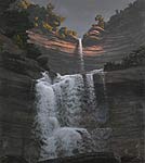 Stephen Hannock, Kaaterskill Cascade for Frank Moore and Dan Hodermarsky